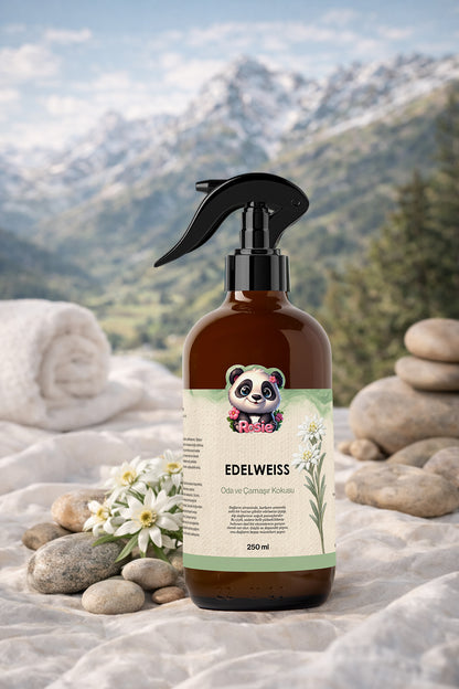 Edelweiss Sprey Oda ve Giysi Kokusu 250 ml, Alp Çiçeklerinin Ferah Zarafeti