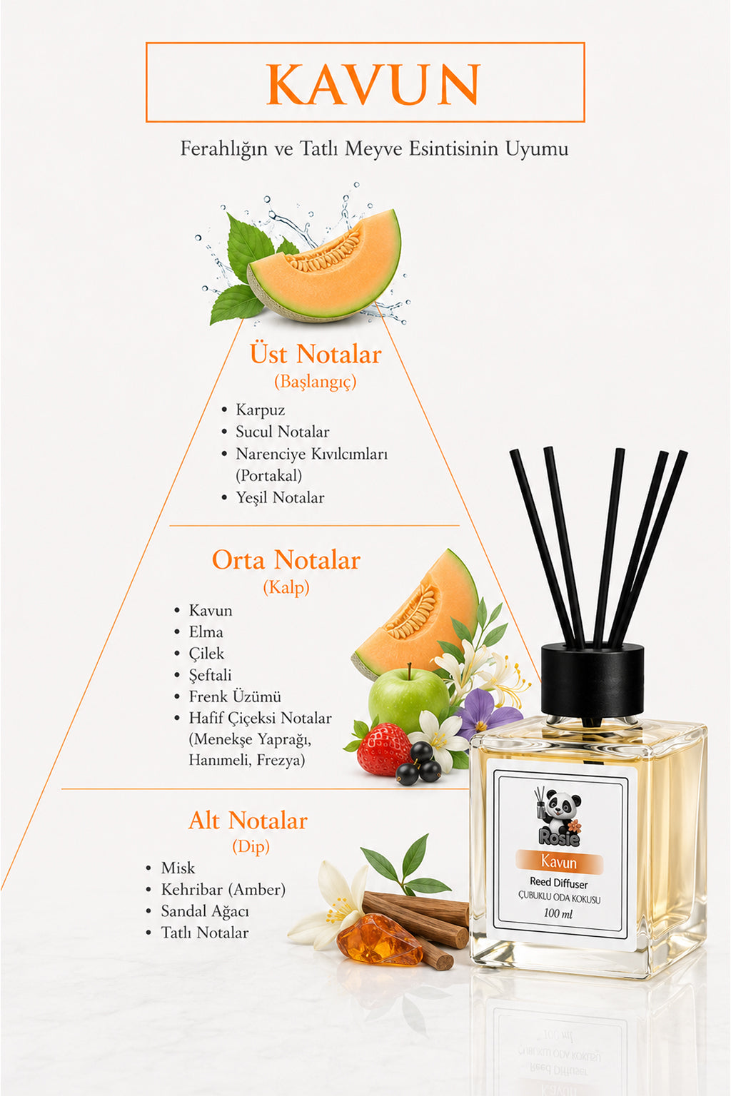 Kavun Çubuklu Oda Kokusu 100 ml