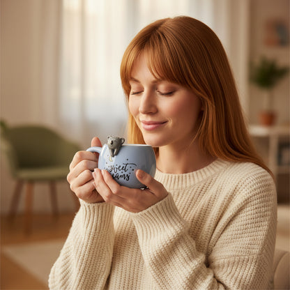 Koala Figürlü 3D Seramik Kupa 350 ml