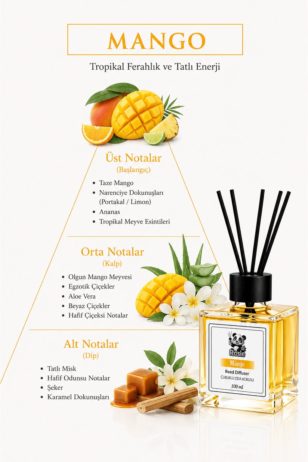 Mango Çubuklu Oda Kokusu 100 ml