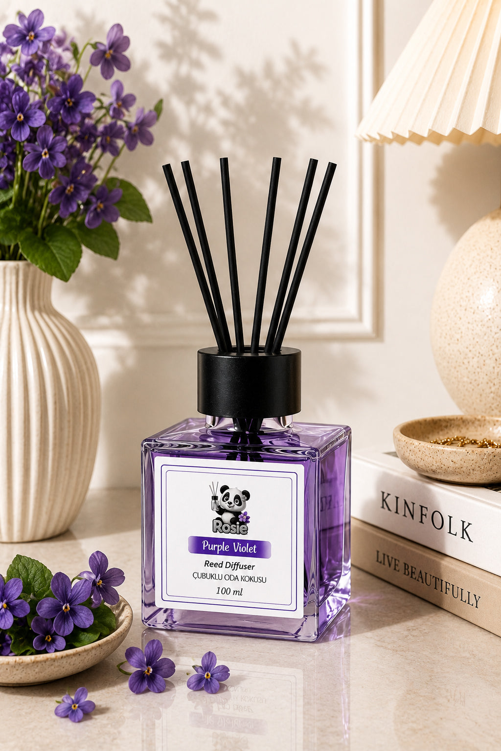 Mor Menekşe Çubuklu Oda Kokusu 100 ml