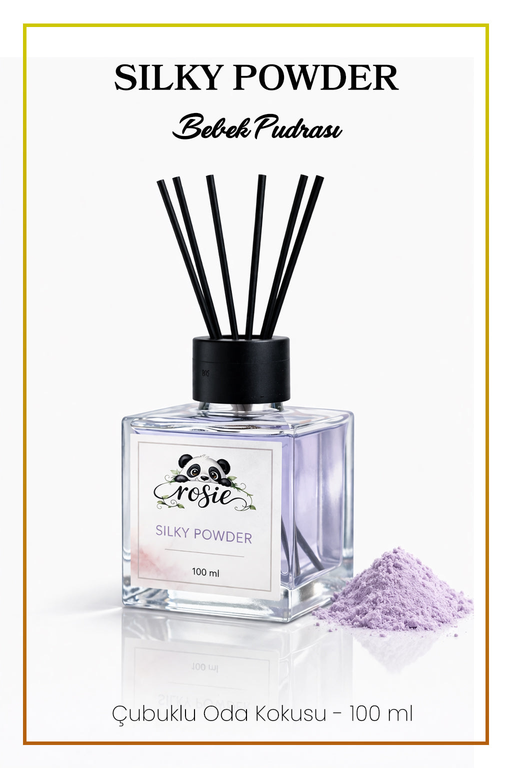 Pudra Çubuklu Oda Kokusu 100 ml