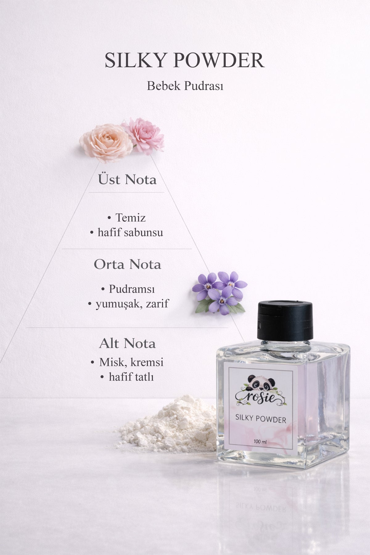 Pudra Çubuklu Oda Kokusu 100 ml