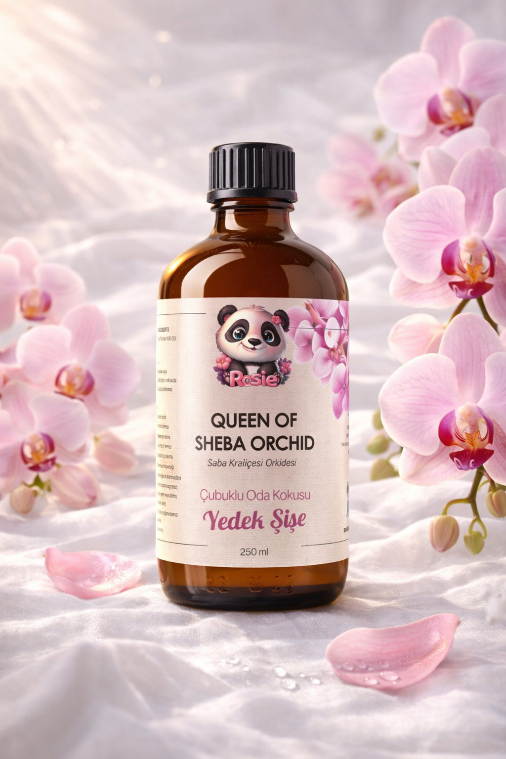 Queen of Sheba Orchid Çubuklu Oda Kokusu Yedek Şişe 250 ml – Orchid (Orkide) Reed Diffuser Refill