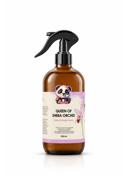 Queen of Sheba Orchid Oda ve Kumaş Spreyi 250 ml, Egzotik Orkide Kokusu, Tekstil Kokusu