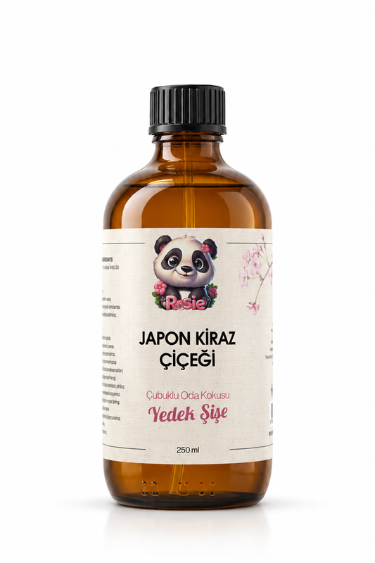 Rosie Japon Kiraz Çiçeği Çubuklu Oda Kokusu Yedek Şişe 250 ml – Sakura Reed Diffuser Refill