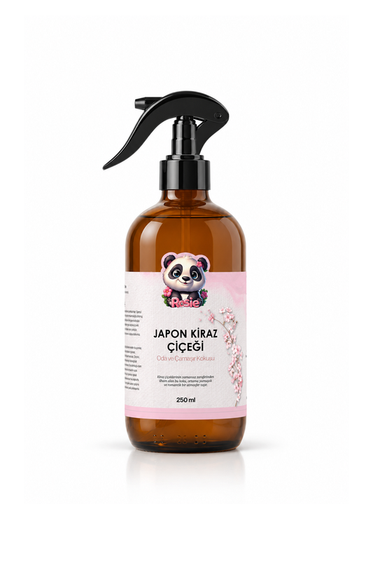 Rosie Japon Kiraz Çiçeği Sprey Oda ve Giysi Kokusu 250 ml, Sakura Çiçeği Ferahlığı