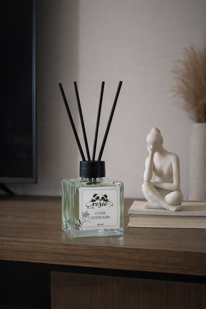 Rosie Lilium Ledebourii Çubuklu Oda Kokusu 100 ml – Lilyum Çiçeği Ferahlığı