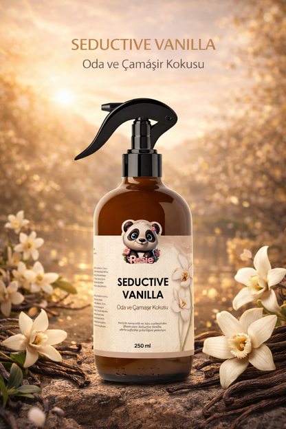 Rosie Seductive Vanilla Oda ve Çamaşır Kokusu Sprey 250 ml –Vanilya Kokulu Kalıcı Ortam ve Kumaş Spreyi