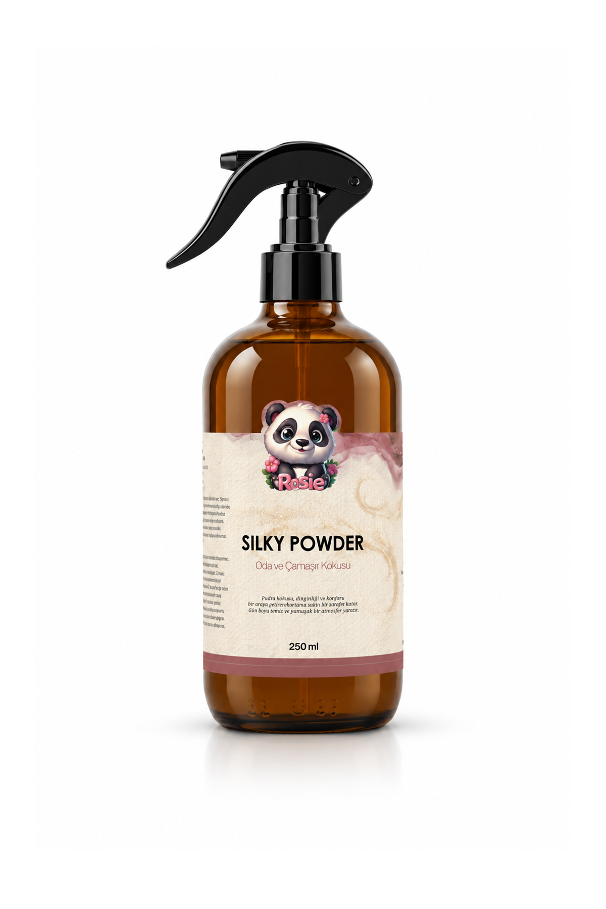 Rosie Silky Powder 250 ml Sprey Ortam ve Kumaş Kokusu, Bebek Pudrası Kokulu Ev ve Tekstil Parfümü