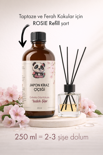 Rosie Amazon Ferahlığı 6'lı Yedek Şişe Çubuklu Oda Kokusu Serisi 250 ml