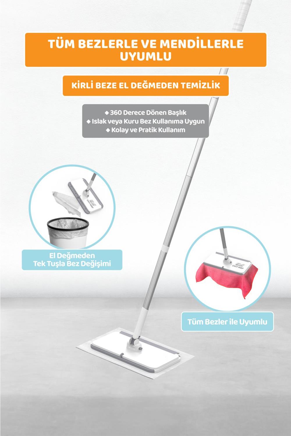 Rosie Pratik Temizlik Sistemi Mop