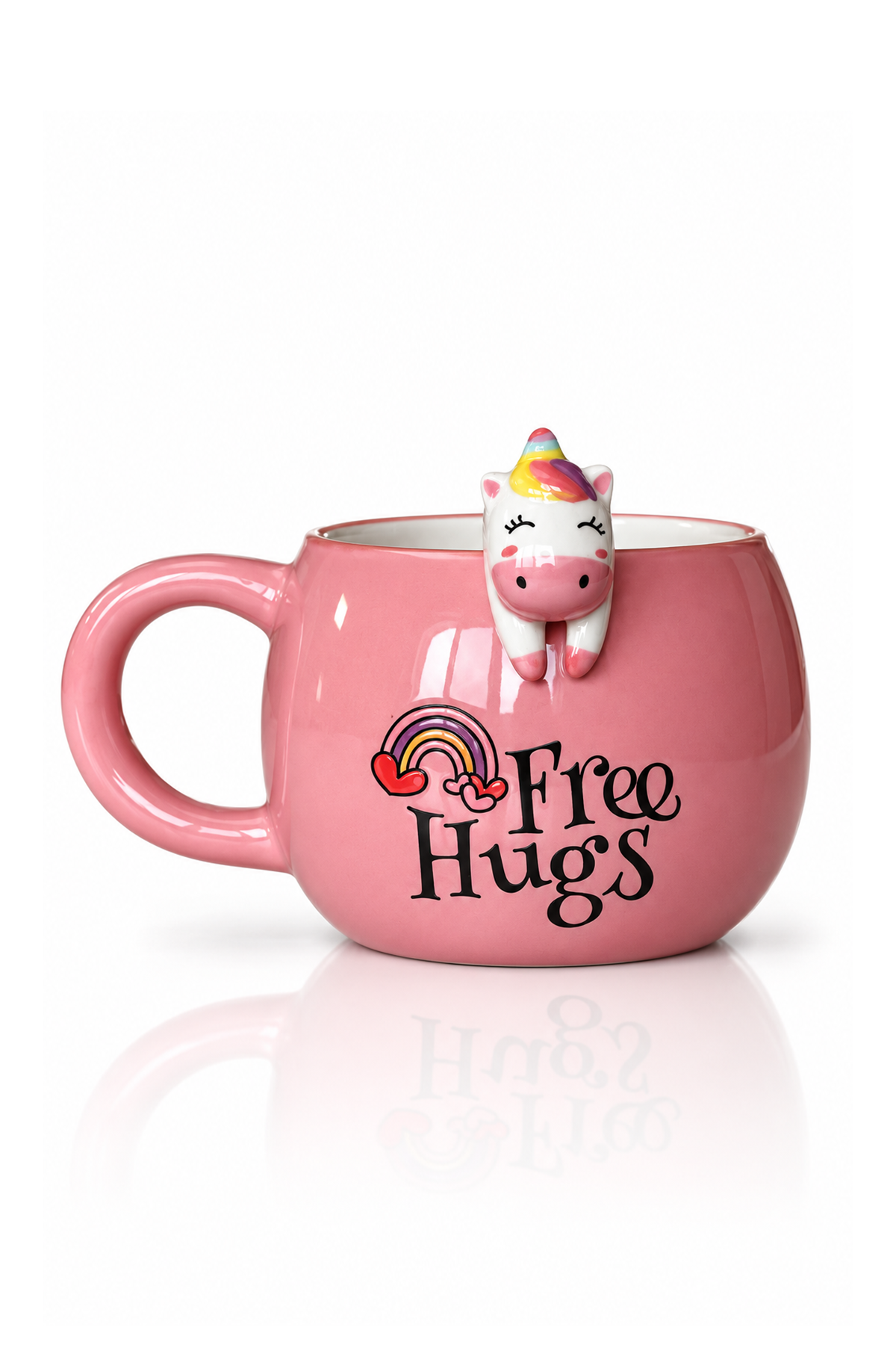 Unicorn Figürlü 3D Seramik Kupa 350 ml